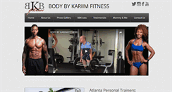 Desktop Screenshot of bodybykariim.com